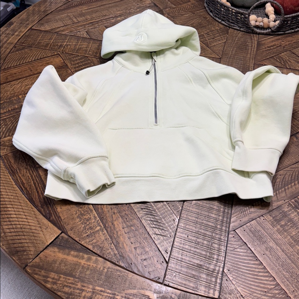 Lululemon half zip oversized Scuba